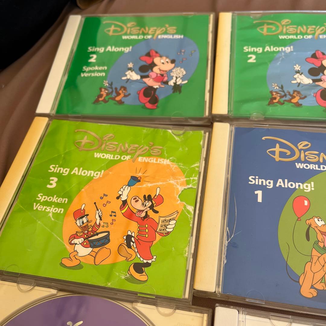 Disney's World of English Sing Along! 9枚 - メルカリ