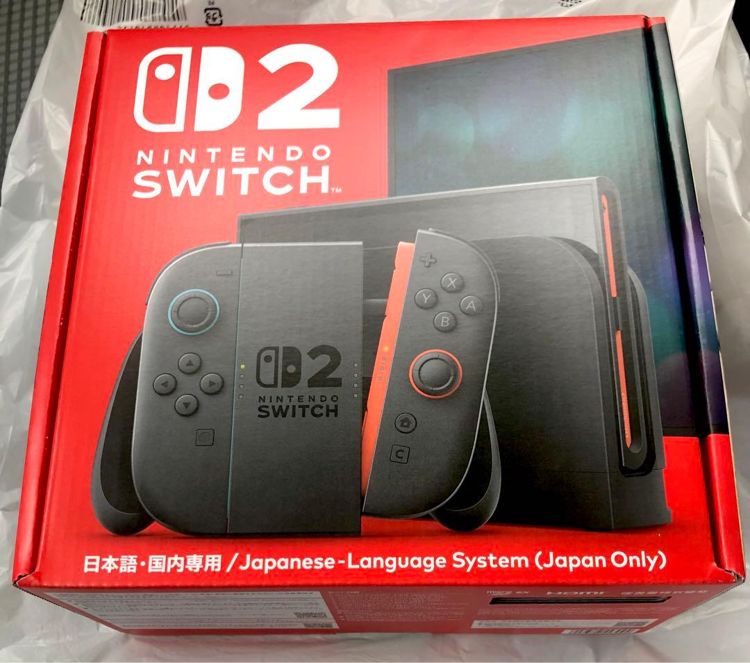 Nintendo Switch2 日本語専用 本体 レシート付き - メルカリ