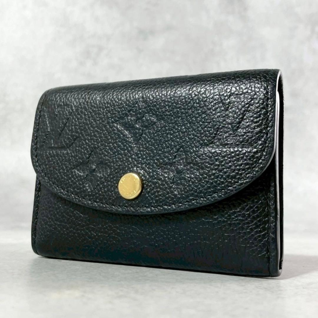 超極美品】ルイヴィトン 新型IC ポルトモネロザリ モノグラムアン