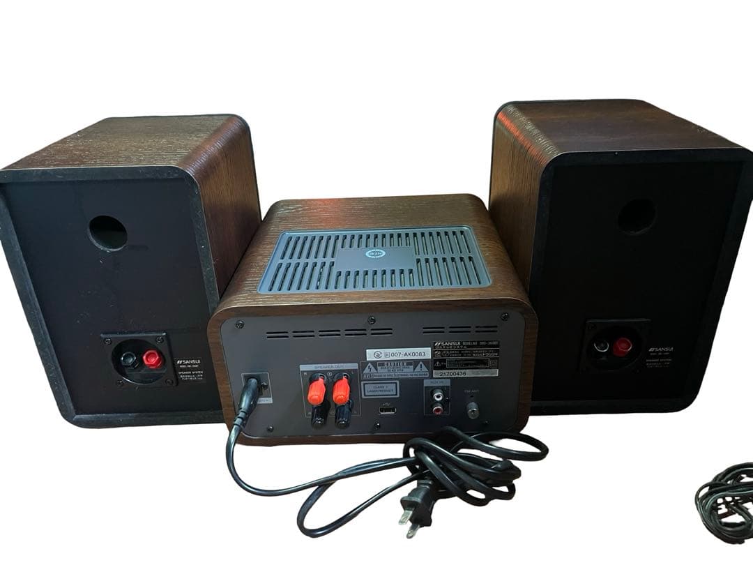 美品 箱付 SANSUI 真空管ハイブリッドアンプSMC-300BT CD