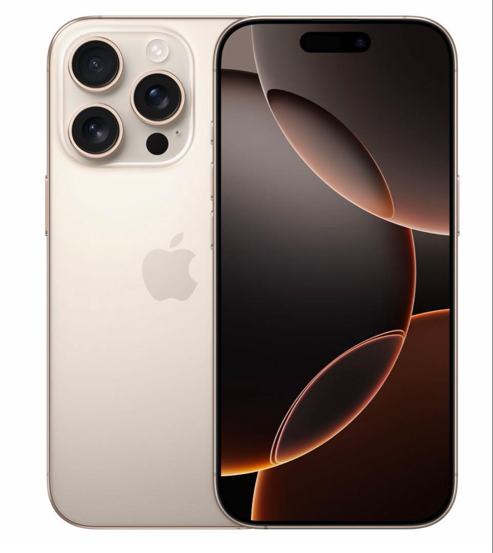 iPhone 16 Pro デザートチタニウム iPhone 16 Pro 1TB - デザートチタニウム（SIMフリー）[整備済製品
