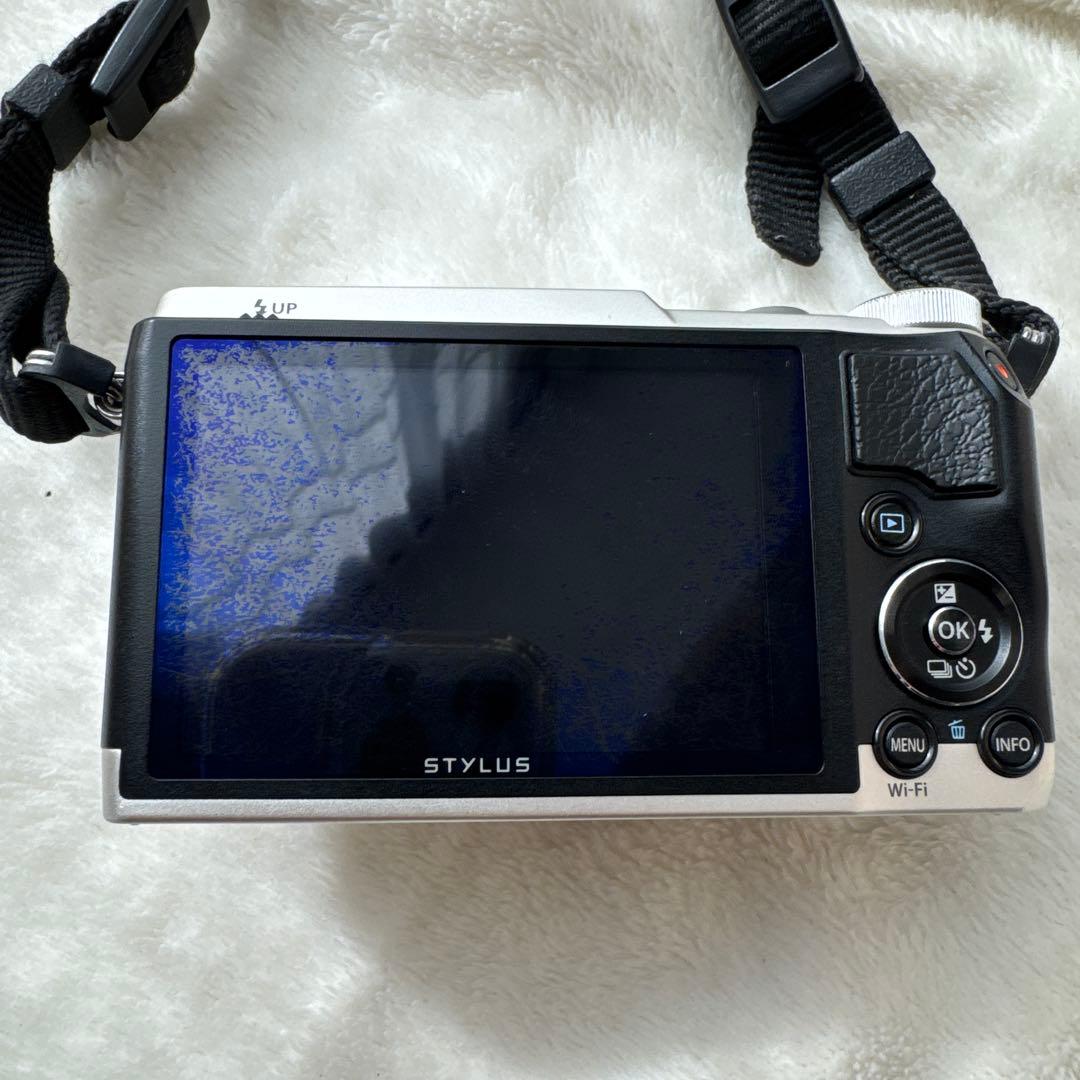 OLYMPUS STYLUS SH-1 SDHCカード、正規品ストラップ付き