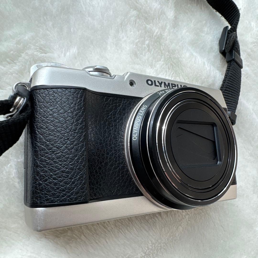 OLYMPUS STYLUS SH-1 SDHCカード、正規品ストラップ付き