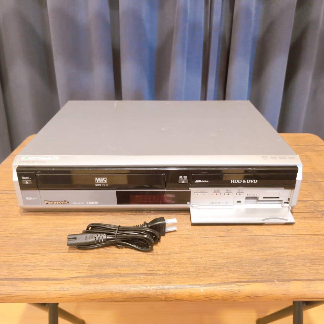 パナソニック DMR-XP20V HDD内蔵VHS一体型DVDレコーダー 訳あり - メルカリ