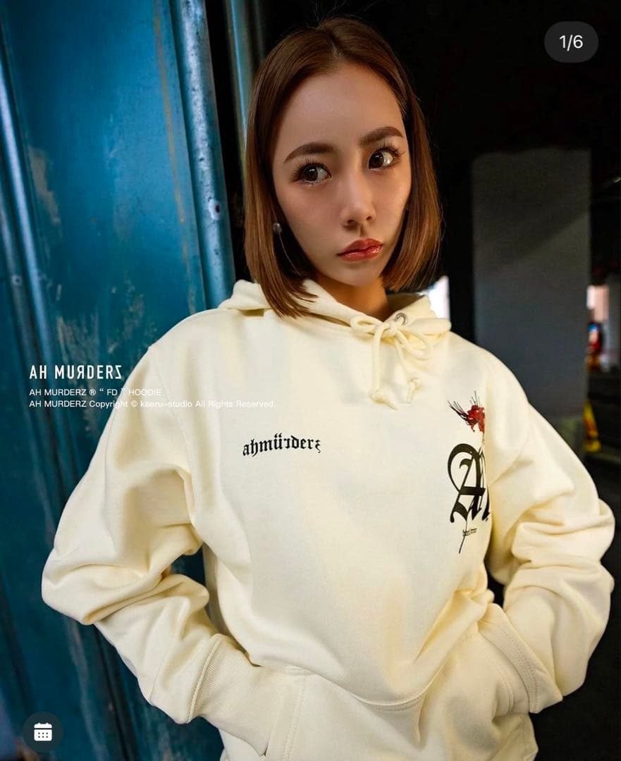 AH MURDERZ パーカー FD HOODIE 彼岸花 - メルカリ