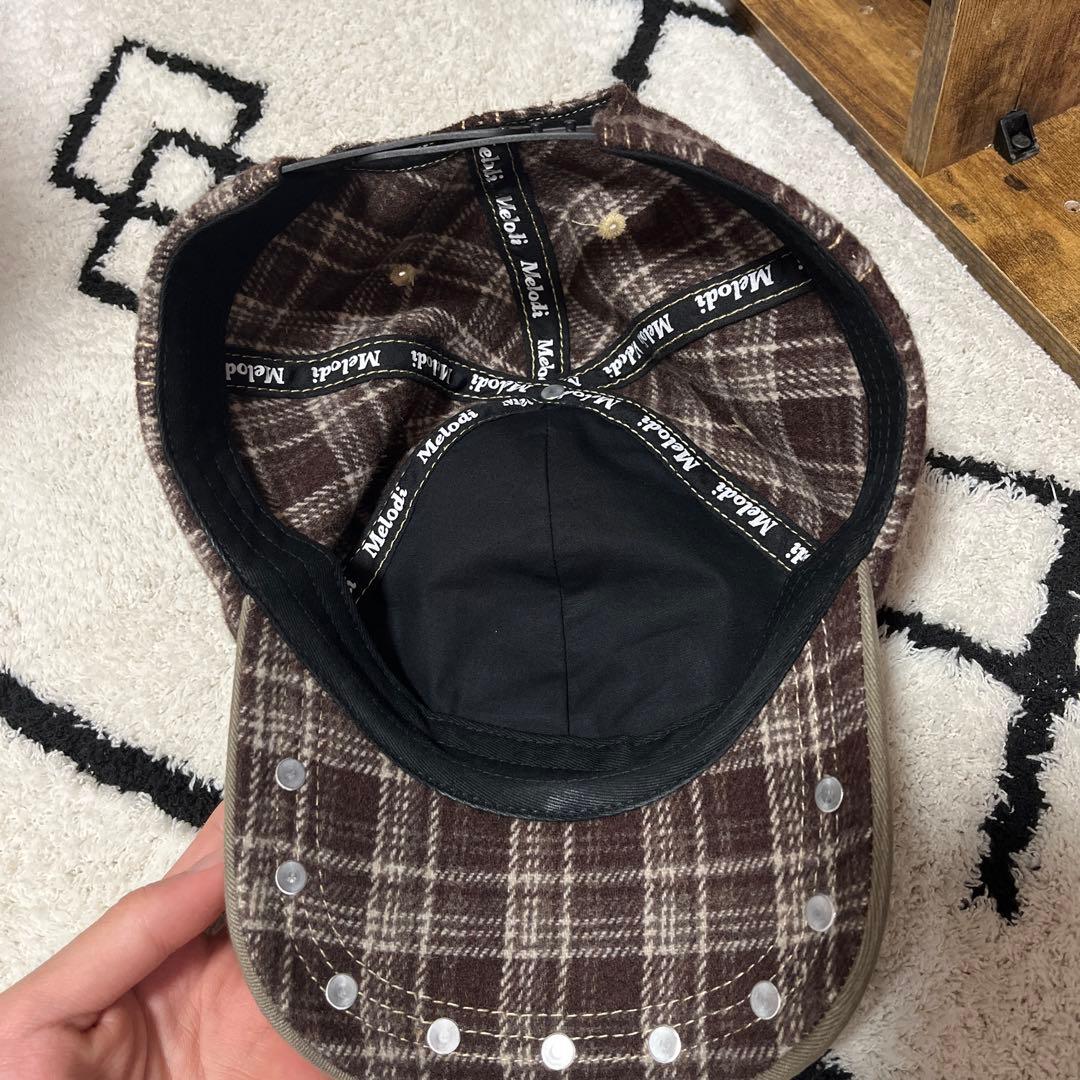 新作 ec melodi スタッズ キャップ fuckthisindustry - メルカリ