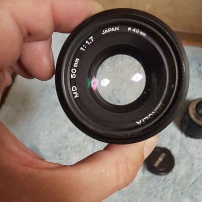 MINOLTA   X－700のレンズ