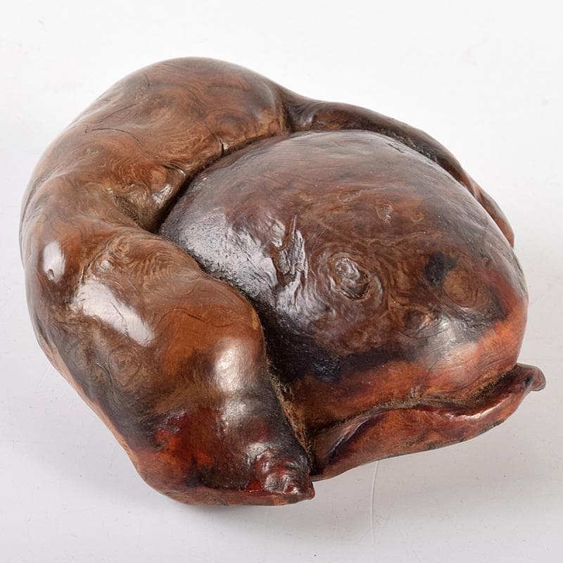 中国 唐木天然木瘤木 紙鎮 置物 V R5131 - メルカリ