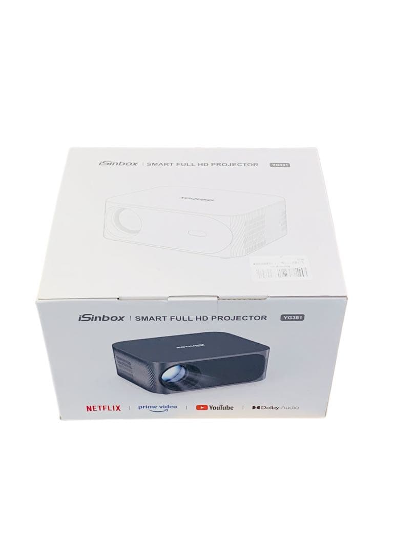 開封済・未使用】iSinbox YG381 ホームプロジェクター 小型 家庭用