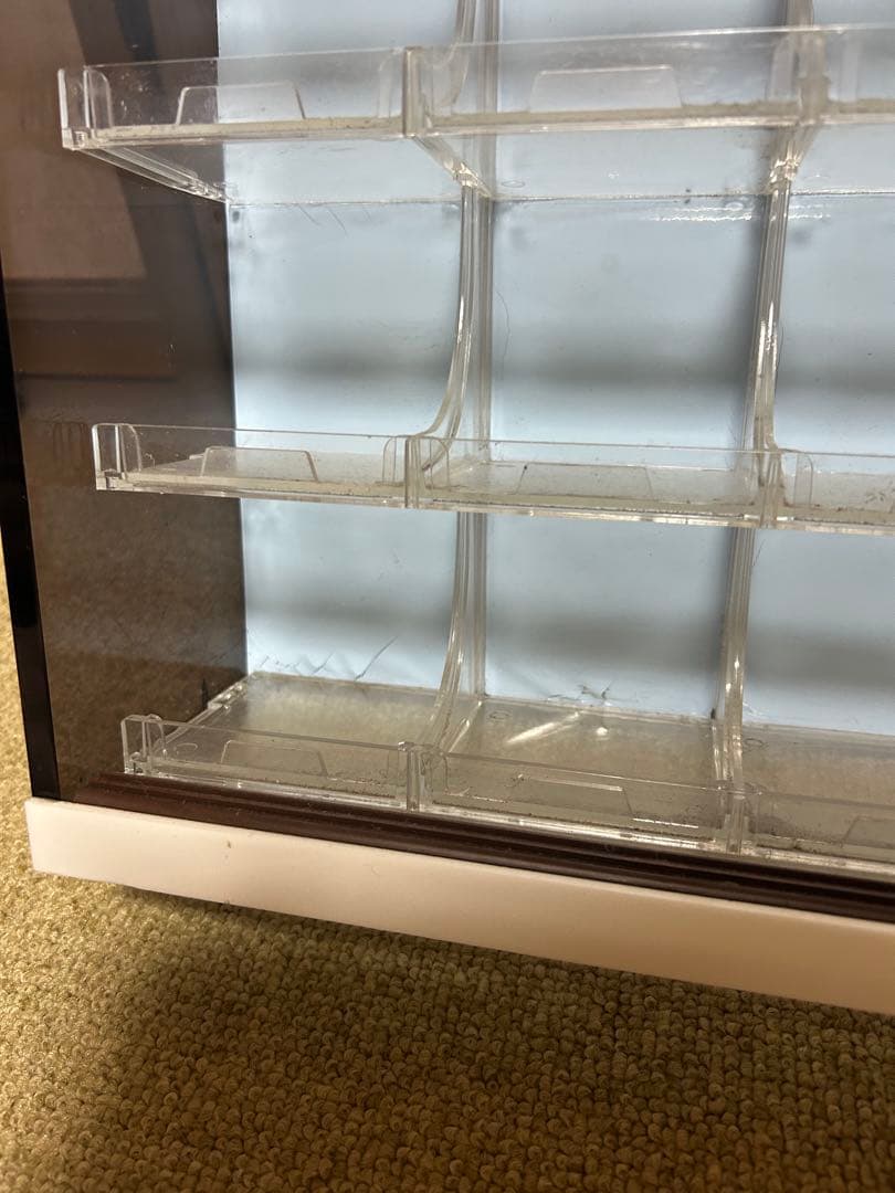 NAGAOKA レコード針 店舗ディスプレイケース ミニカーやチョロQ収納にも。