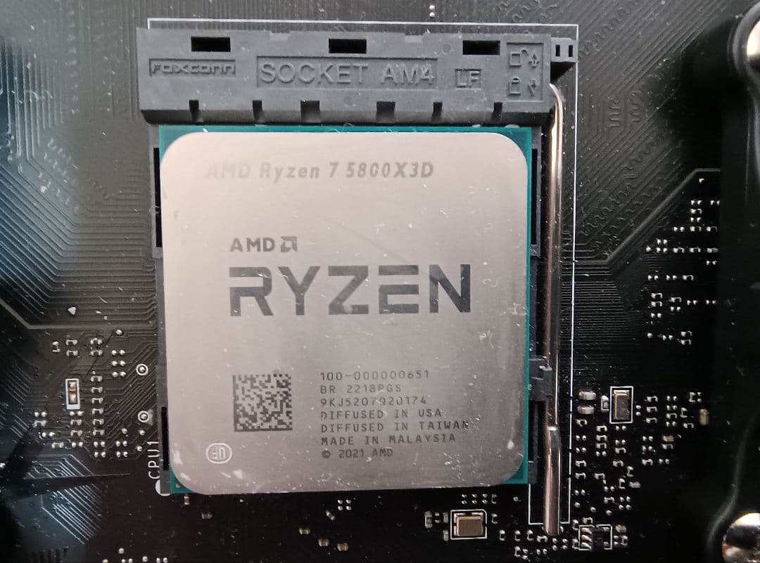 Ryzen7 5800X3D＋マザーボード　セット