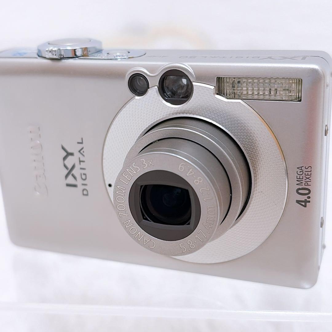 【動作良好】 Canon IXY DIGITAL 50 コンパクトデジタルカメラ