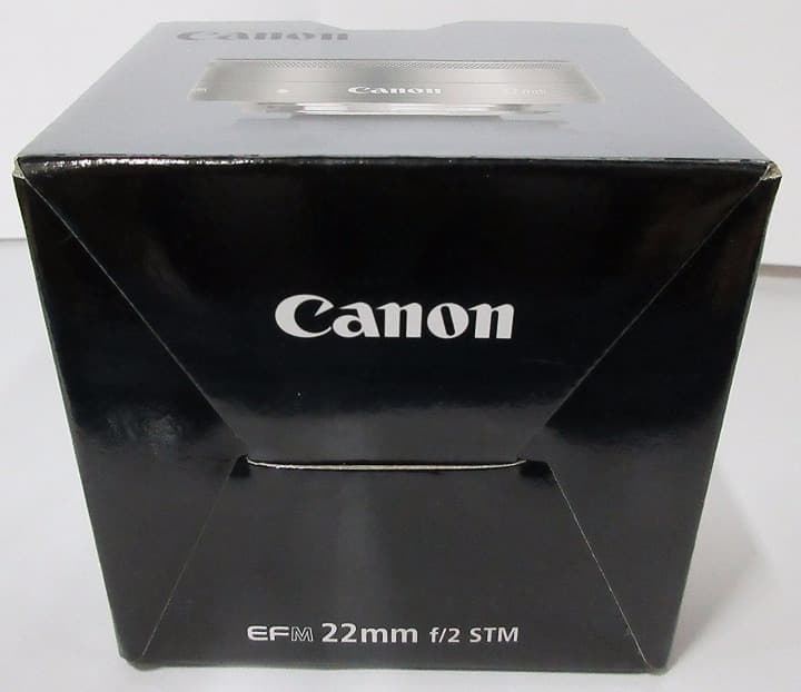 【値下済】Canon 単焦点広角レンズ シルバー ミラーレス一眼対応