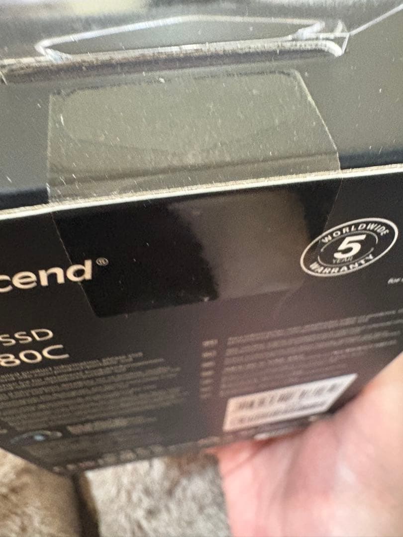 エルゴラ　Transcend ESD380C 1TB ポータブルSSD