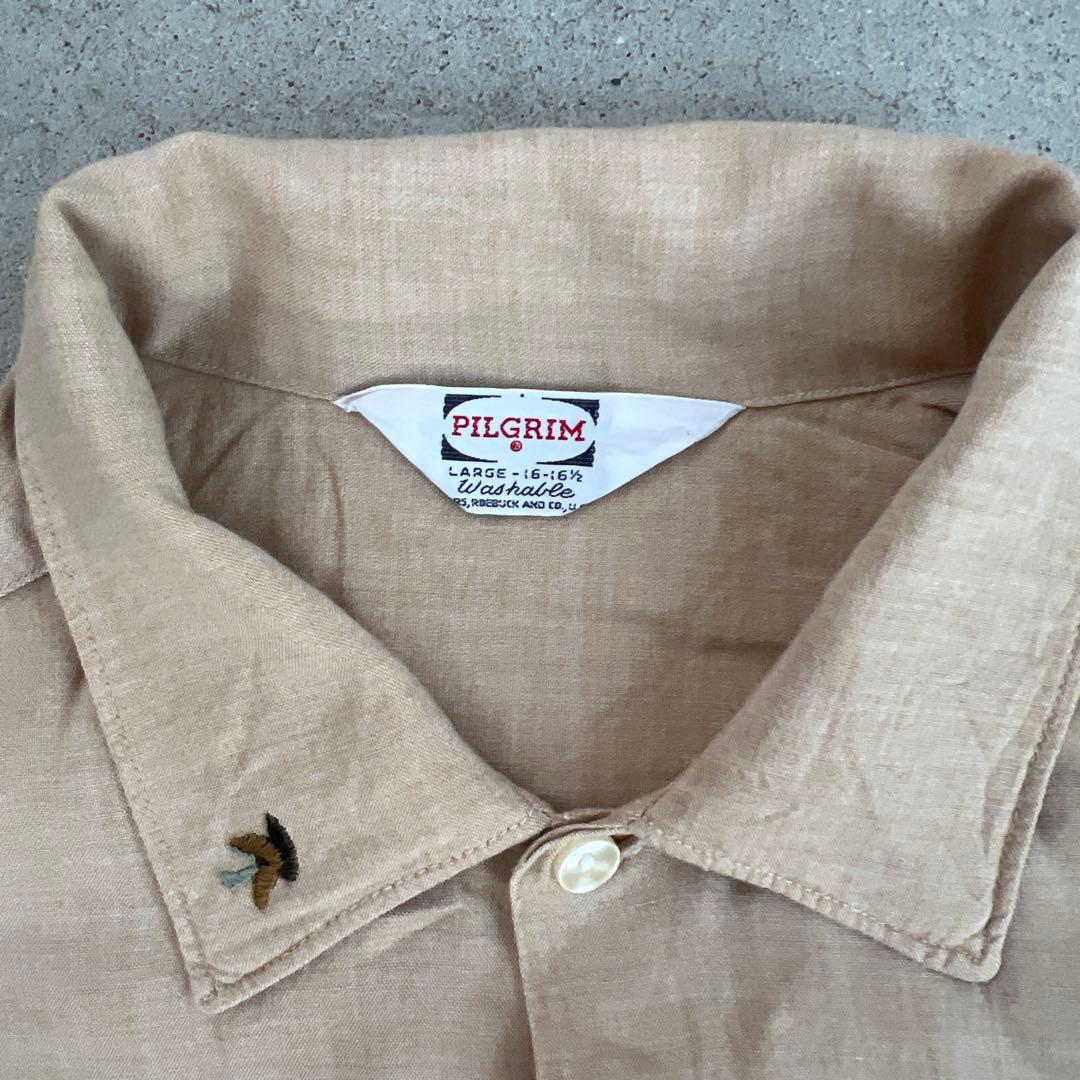 50s-60s PILGRIM レーヨンシャツ ARROW TOWNCRAFT - メルカリ