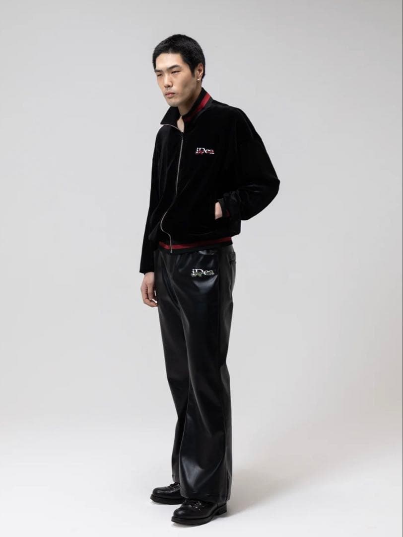 OUROBOROS VELOUR TRACK JACKET (Black) - メルカリ