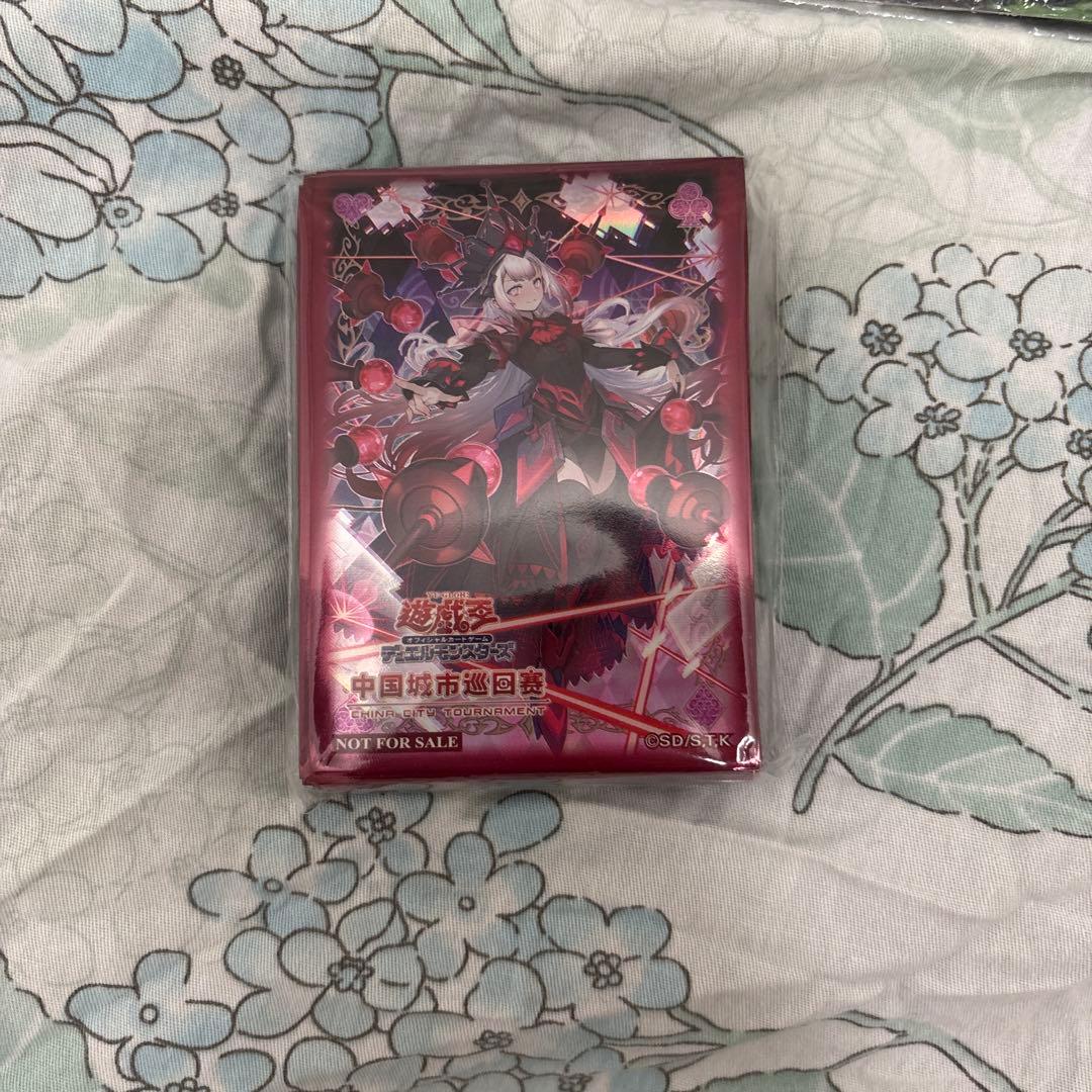 遊戯王中国限定 M∀LICE＜Q＞RED RANSOMスリーブ - メルカリ