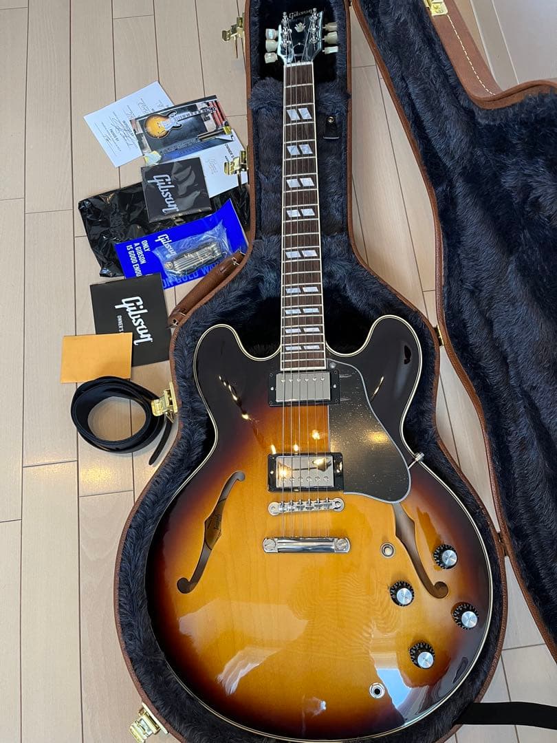 美品]Gibson2020年製ES-345 ビンテージバースト グロス仕上 - メルカリ