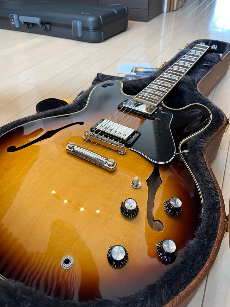 美品]Gibson2020年製ES-345 ビンテージバースト グロス仕上 - メルカリ