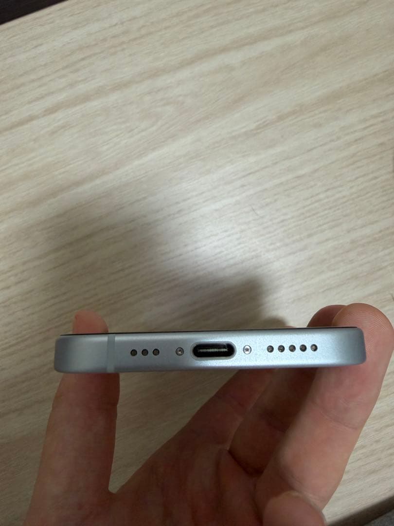 iPhone15 無印　本体　ブルー　128gb SiMフリー