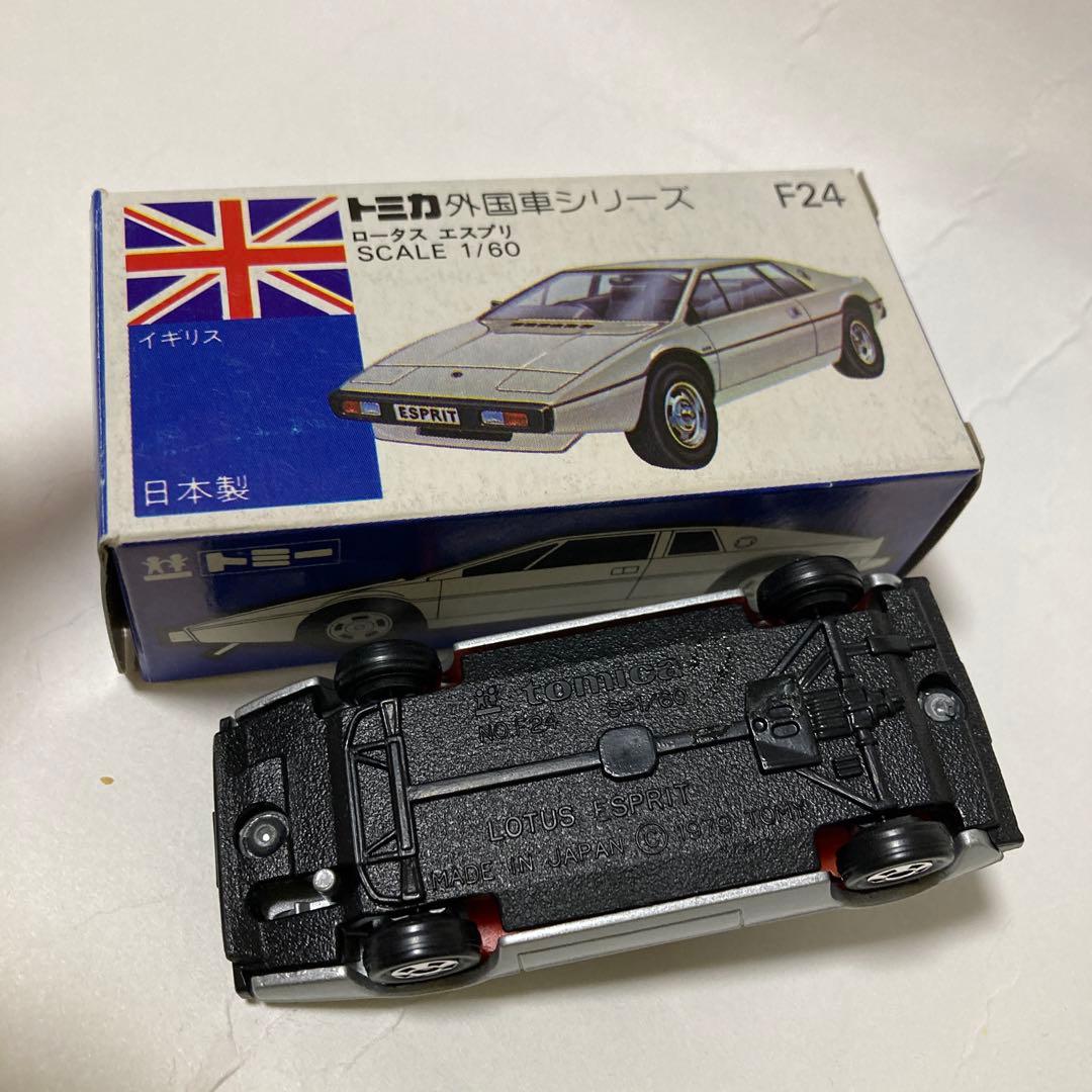 トミカ外国車シリーズ ロータスエスプリ。輸出仕様 リトラクタブル