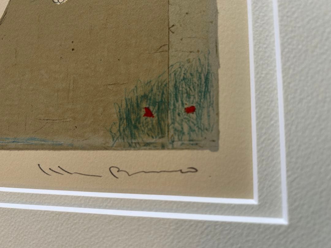 日比野克彦 版画 『Bow』 額付 - メルカリ