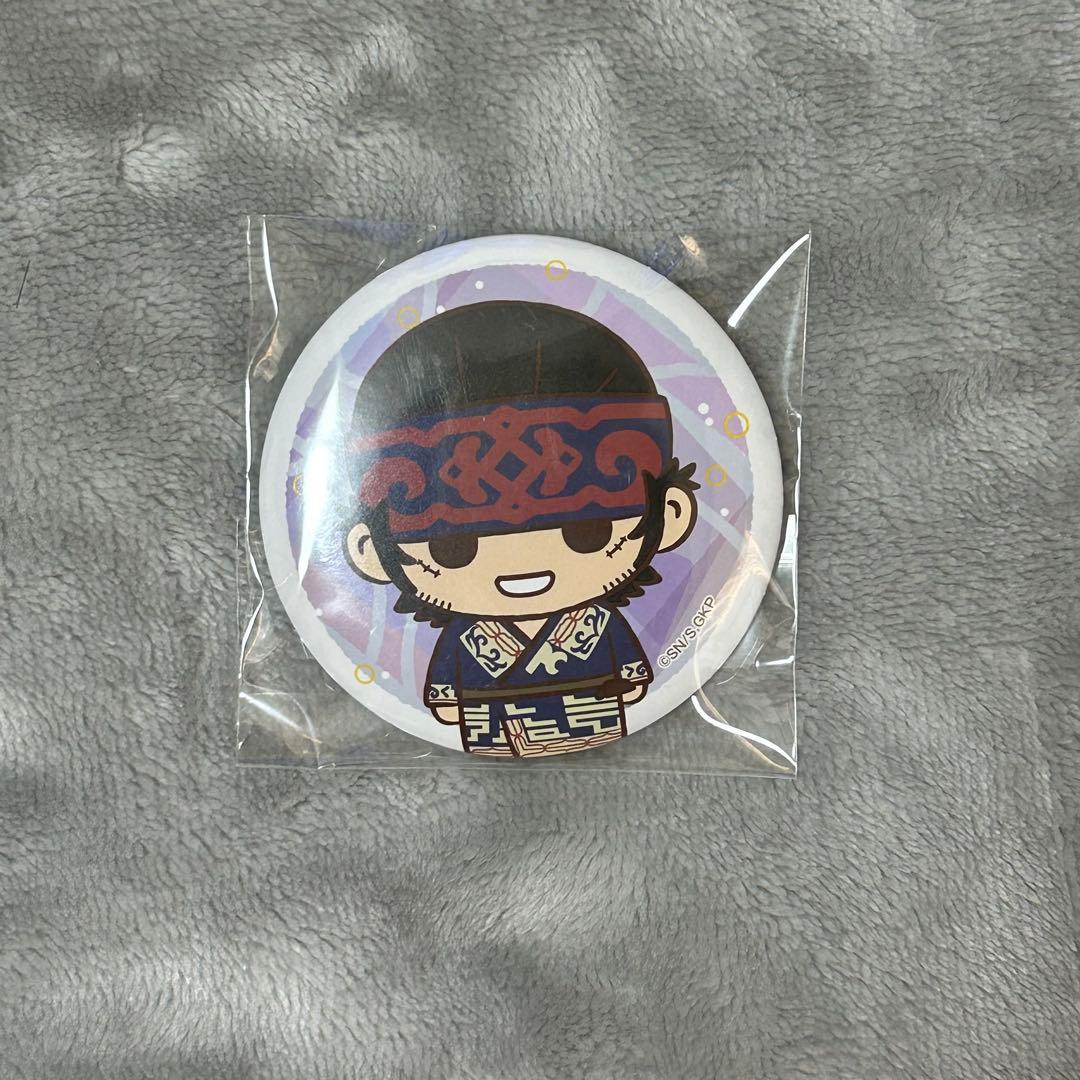 ゴールデンカムイ セガラッキーくじ 缶バッジ 鯉登少尉 菊田 白石