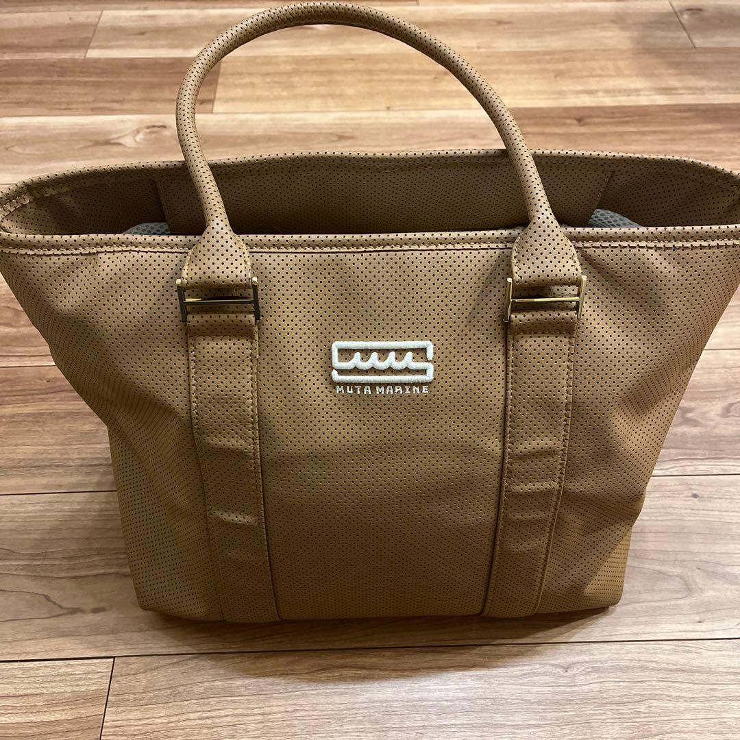 MUTA MARINE ベージュ トートバッグ キャンバストートバッグ [全3色] – muta Online Store