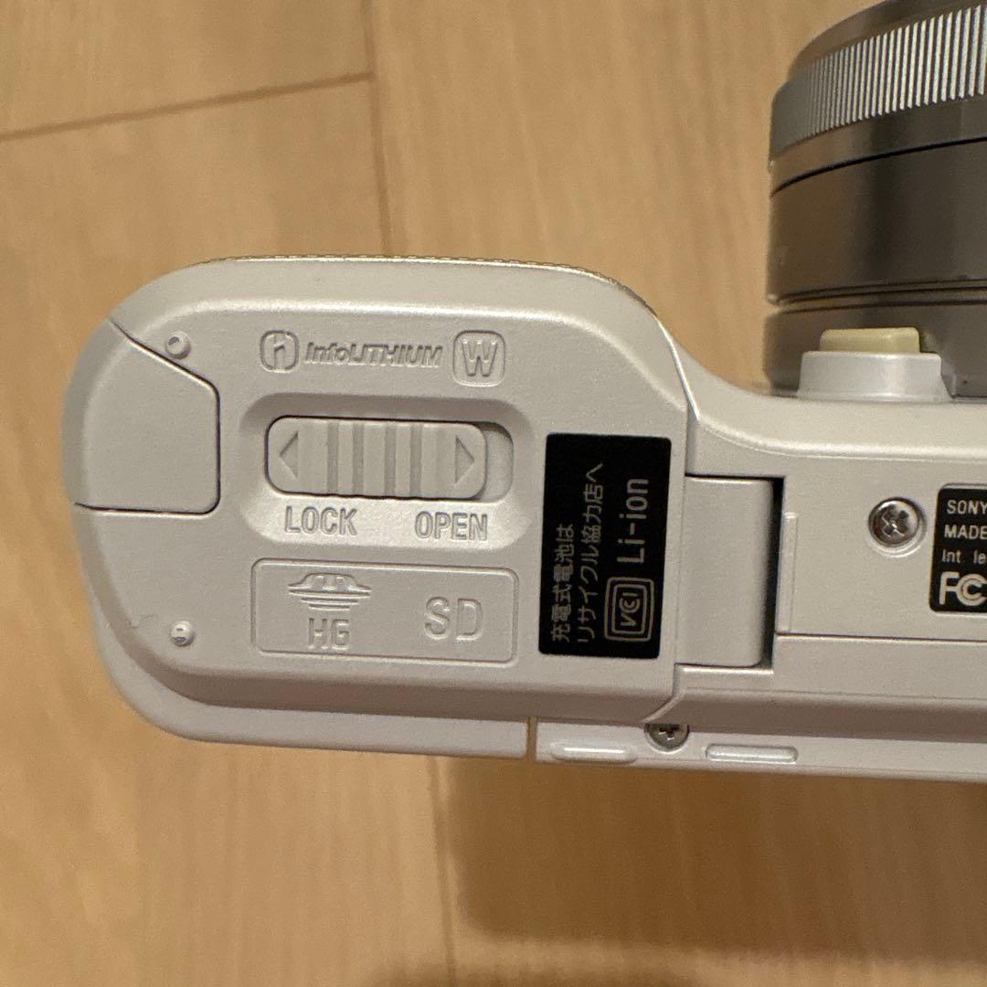 【完動品】美品　SONY デジタル一眼カメラ　α NEX-3 単焦点レンズ付き
