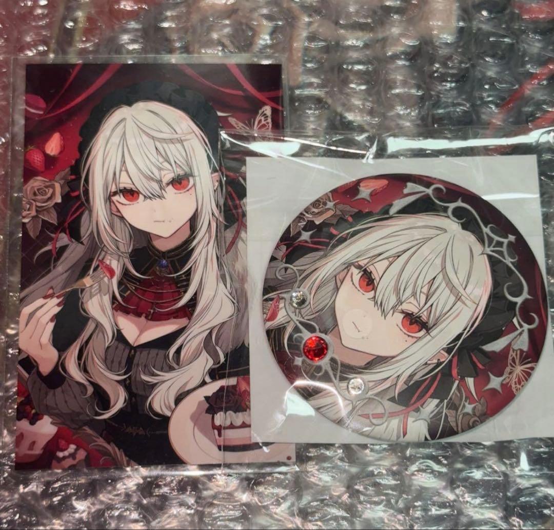 にじさんじ 葛葉 サーニャ チェキ風カード 缶バッジ ② にじさんじ 葛葉 サーニャ フォトカード チェキ風カード｜Yahoo!フリマ