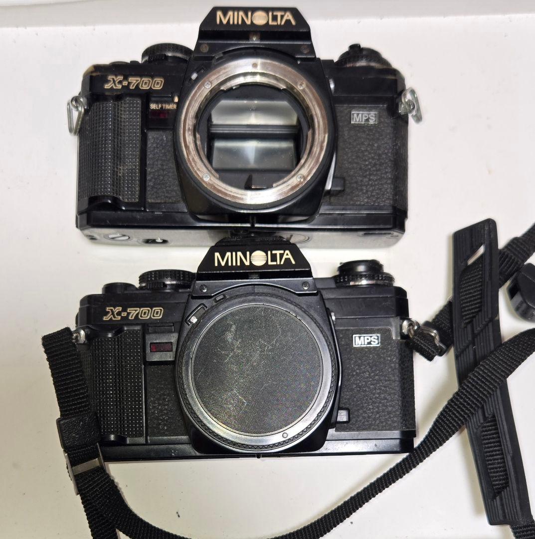 MINOLTA X-700 フィルムカメラ セット MINOLTA New X-700 － ミノルタ ニューX-700 － ミノルタのMF一眼