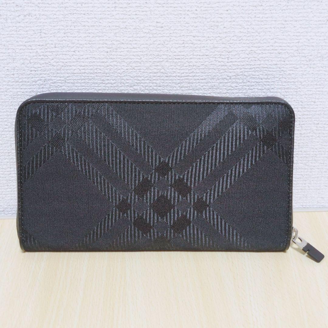 現行 極美品 BURBERRY ラウンドジップ 長財布 新ロゴ 2024SS - メルカリ