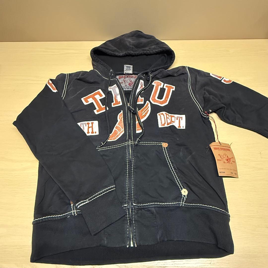 タグ付き】TRUE RELIGION トゥルーレリジョン ジップパーカー2XL