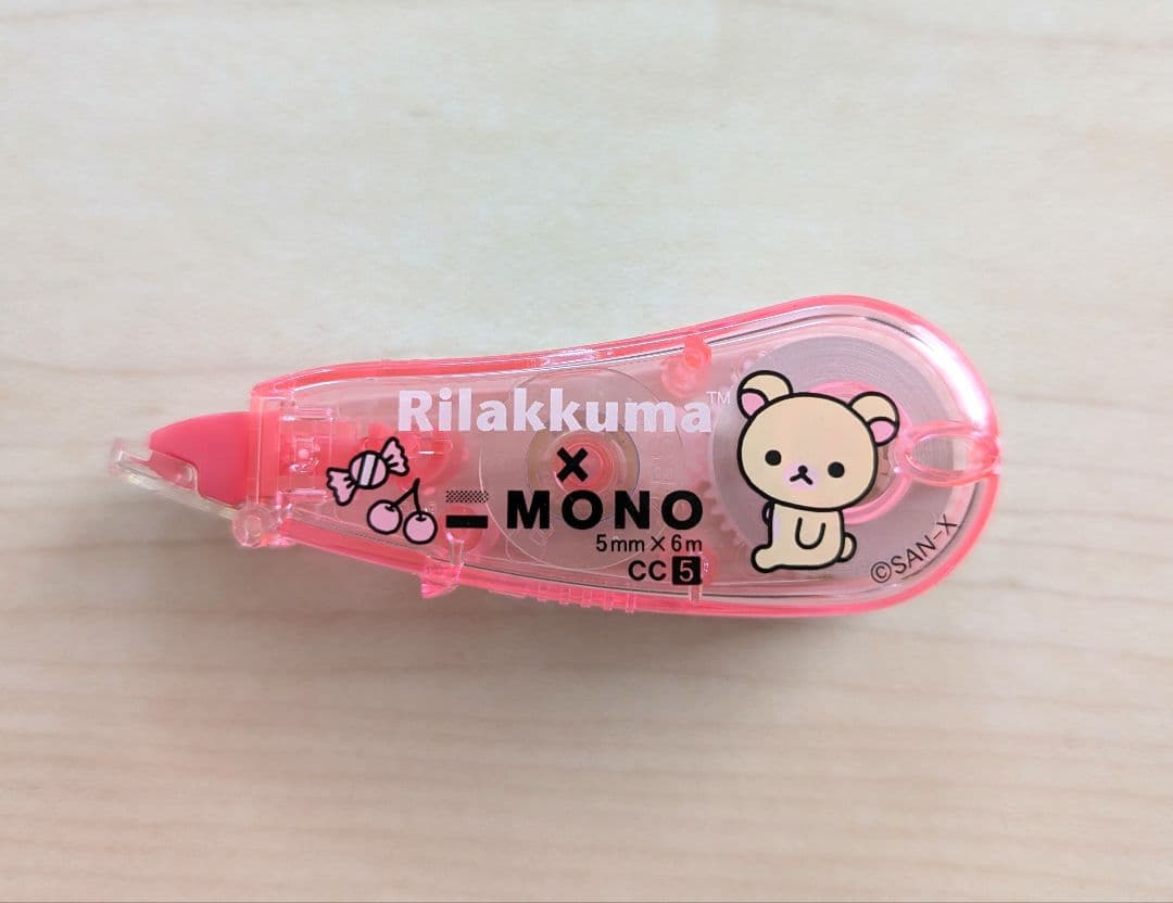 リラックマ 修正テープ ホッチキス MONO San-X サンエックス 文具