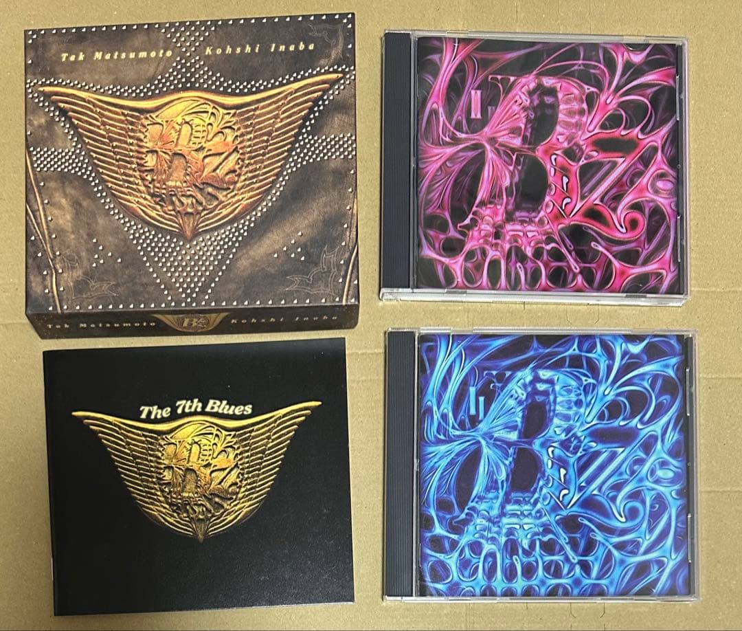 B'z The 7th Blues CD2枚組 稲葉浩志 松本孝弘 - メルカリ