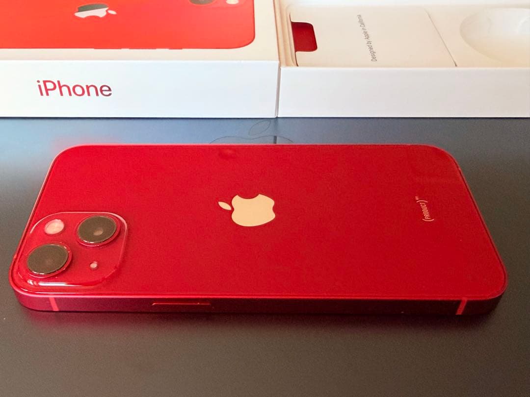 ✨美品✨ iPhone13 【AppleCare】バッテリー100％ 純正