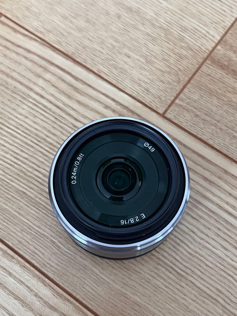【最終値下げ】SONY E16mm F2.8 単焦点広角レンズ&レンズフード
