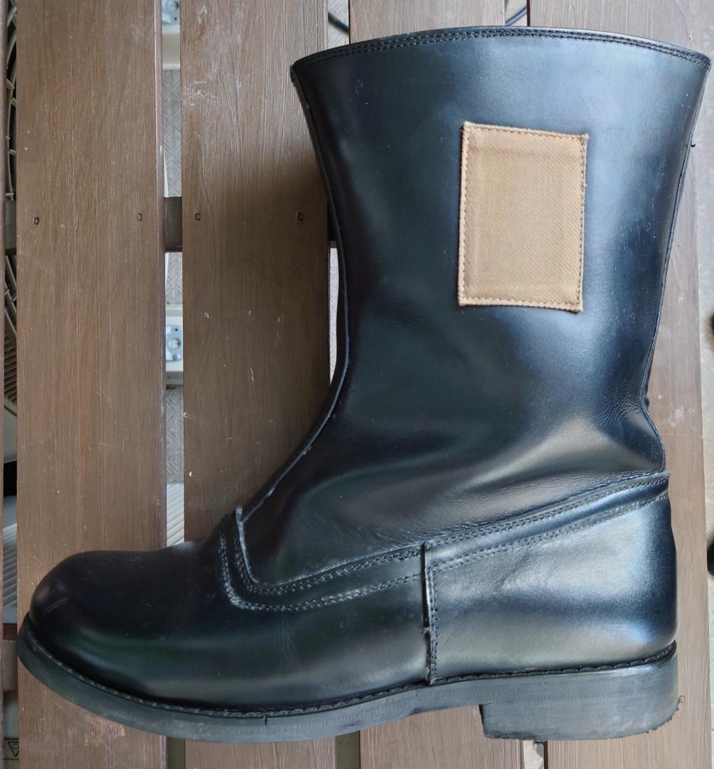 中田商店製 航空隊半長靴（複製品）黒色 28cm - メルカリ