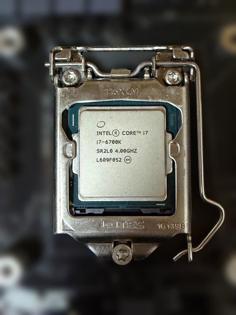 Intel Core i7 6700k + Z170 マザーボード + Fan