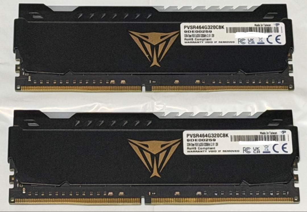 32GB×2　Patriot DDR4