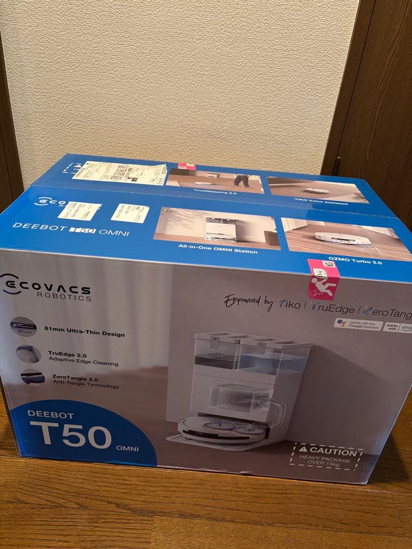 さ*こ様 DEEBOT T50 OMNI ロボット掃除機 楽天市場】ロボット掃除機 DEEBOT T50 OMNI エコバックス 公式 ECOVACS
