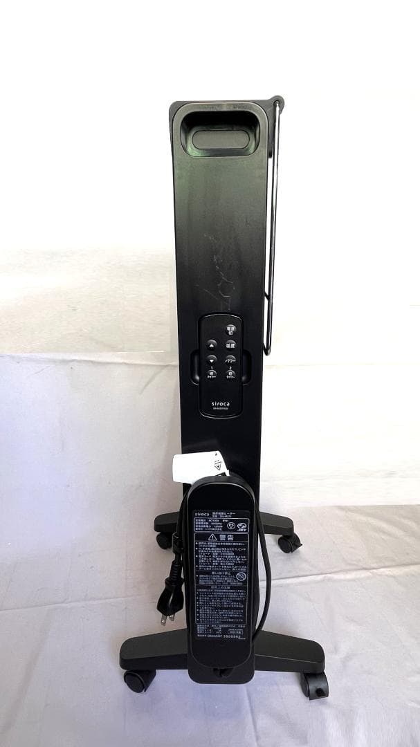 siroca シロカ 遠赤軽量ヒーター かるポカ ハンガー付き ブラック