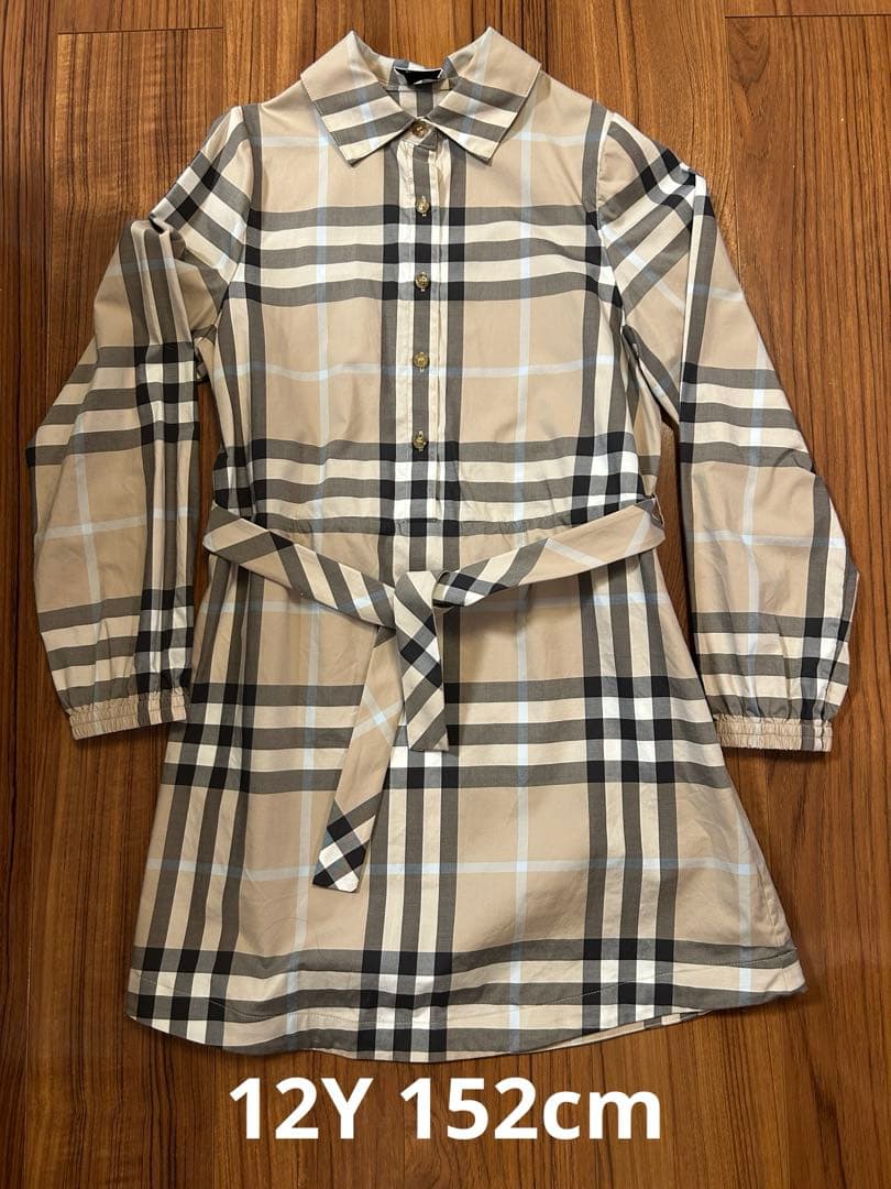 バーバリー キッズ 152cm ワンピース - メルカリ