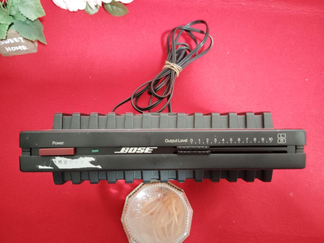 BOSEパワーアンプ 1705II (BOSE101MMスピーカー専用アンプ)