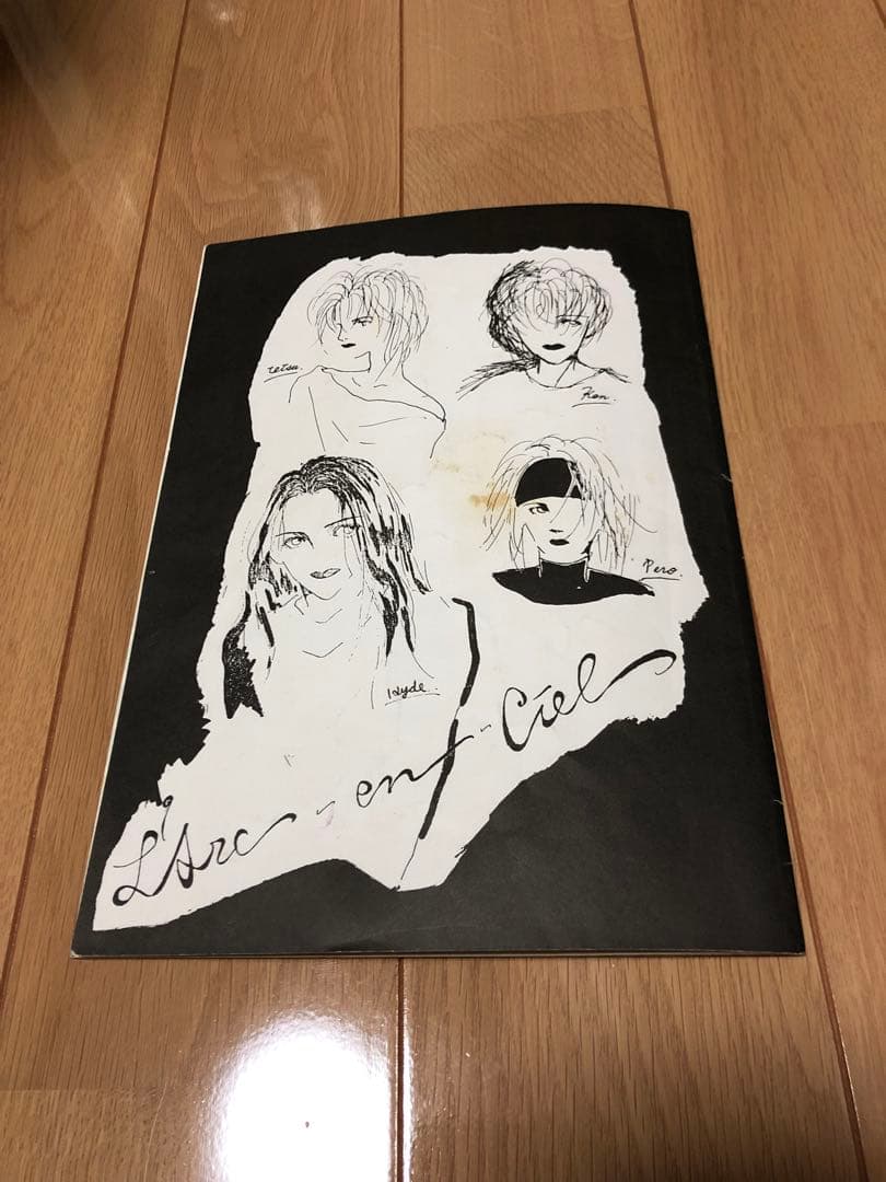 92年 デビュー前 公式 ライブパンフ 冊子 ラルク L'Arc en Ciel - メルカリ