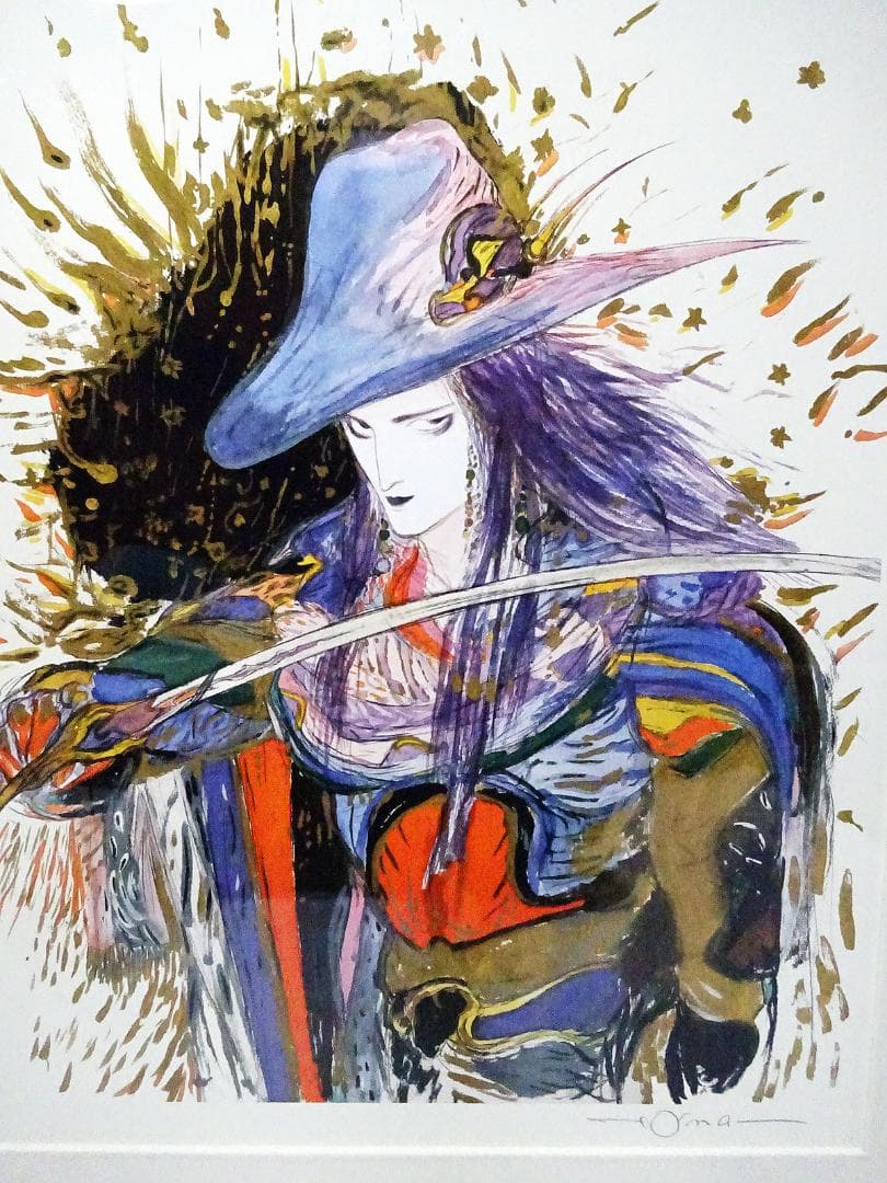 天野喜孝 #オーダー版画① #吸血鬼ハンターD #共箱 #アールビバン