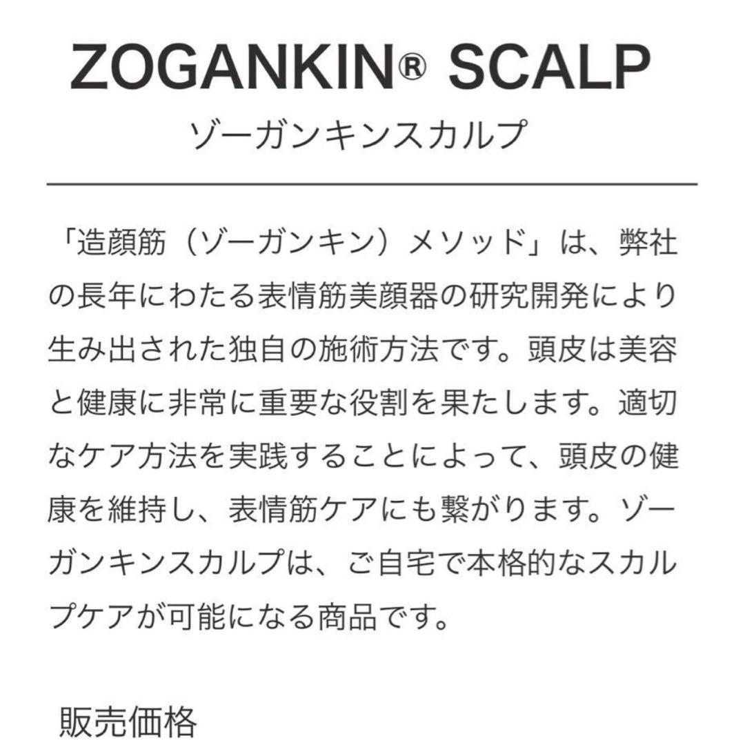 ZOGANKIN ゾーガンキン EMS機器 スカルプ