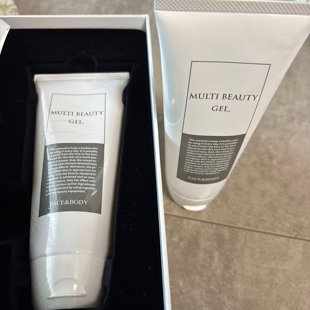 PYR KNIGHT 美顔器 充電器・スタンド付き、箱あり、新品のジェル一本付き