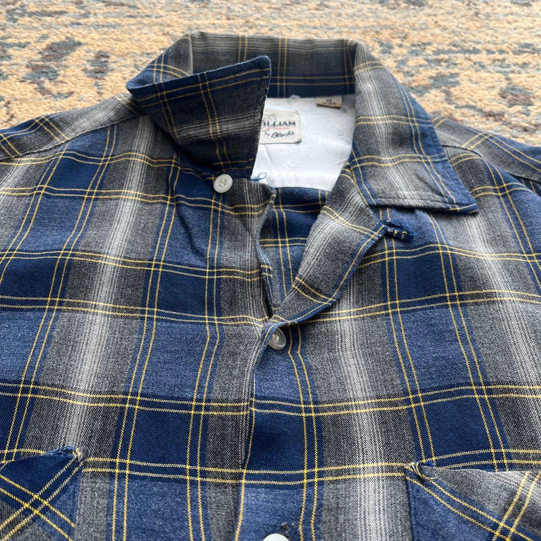 60s レーヨン シャツ オープンカラー ヴィンテージ 検 50s 40s - メルカリ