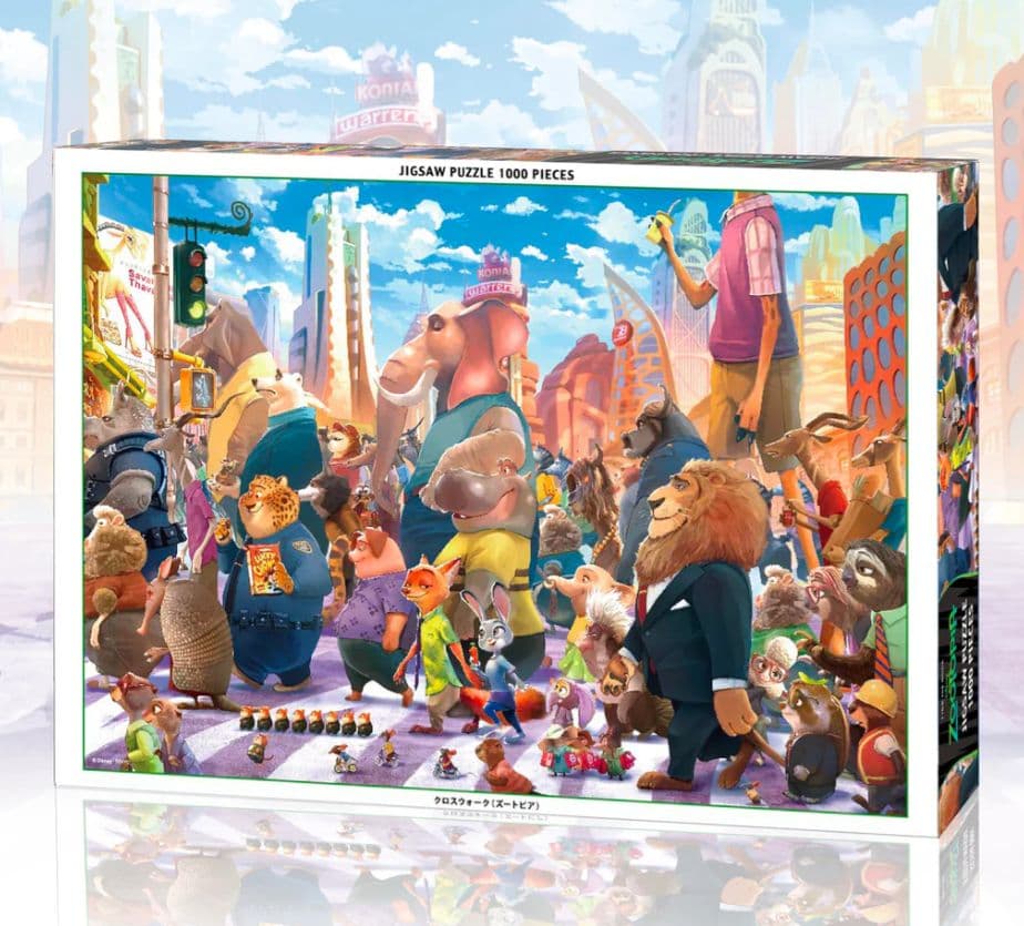 ズートピア ジグソーパズル 1000ピース ディズニー ニック ジュディ